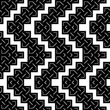 Sorunsuz tek renkli zikzak desen tasarım