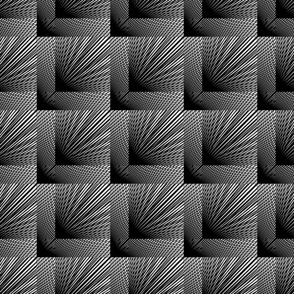 Design seamless monochrome geometric pattern