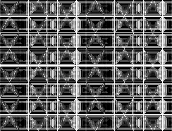 Modèle de grille monochrome sans couture — Image vectorielle