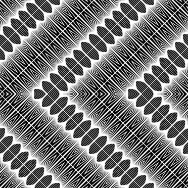 Sorunsuz tek renkli zikzak desen tasarım