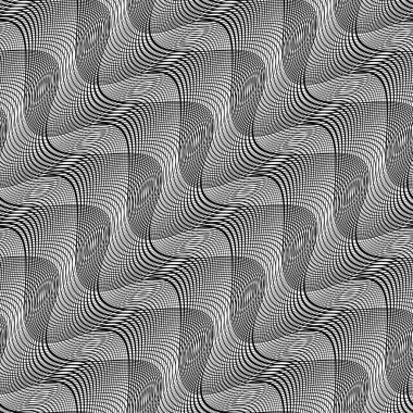 Sorunsuz tek renkli sallanan desen tasarım