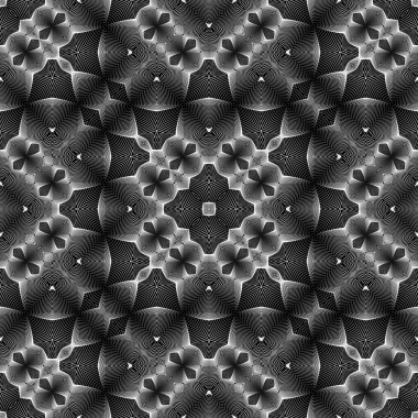 kesintisiz tek renkli dantel desen tasarım