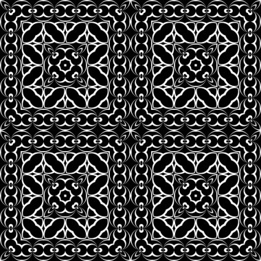 kesintisiz tek renkli geometrik desen tasarım