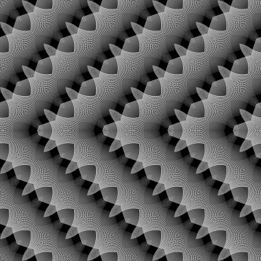 Sorunsuz tek renkli zikzak desen tasarım