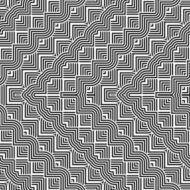 Sorunsuz tek renkli zikzak desen tasarım