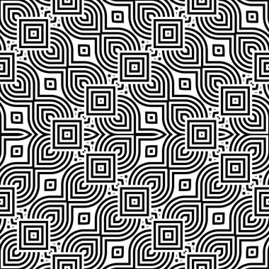 kesintisiz tek renkli dekoratif desen tasarım