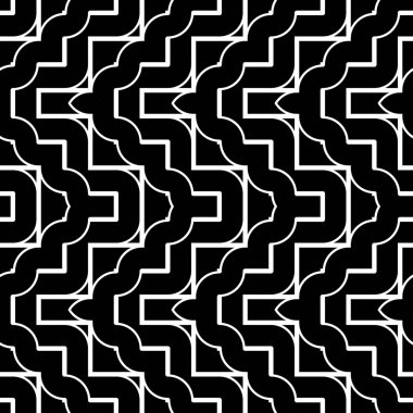 Sorunsuz tek renkli zikzak desen tasarım