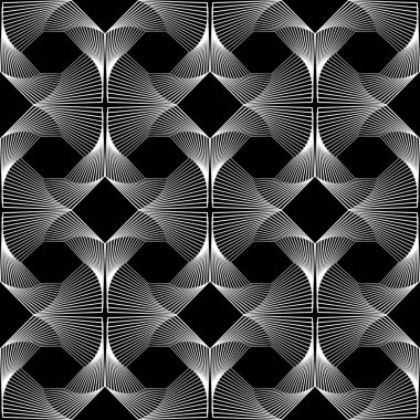 kesintisiz tek renkli dekoratif desen tasarım