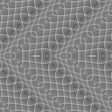 Sorunsuz tek renkli zikzak desen tasarım