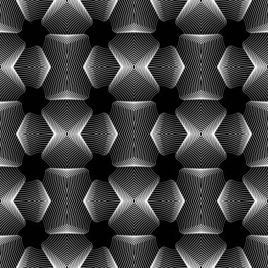 kesintisiz tek renkli dekoratif desen tasarım