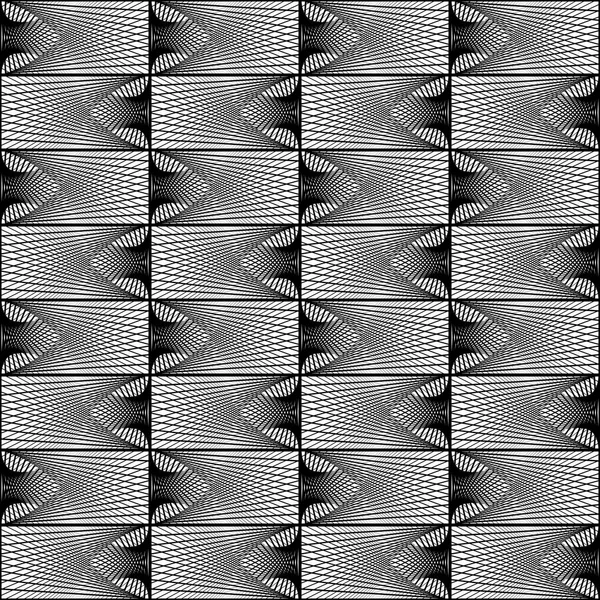 Projekt monochromatyczne wzór geometryczny — Wektor stockowy