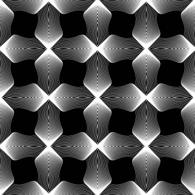 kesintisiz tek renkli dekoratif desen tasarım