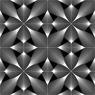 kesintisiz tek renkli dekoratif desen tasarım