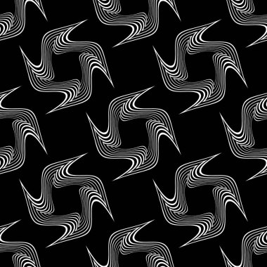 Sorunsuz tek renkli girdap desen tasarım