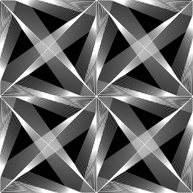 kesintisiz tek renkli üçgen desen tasarım