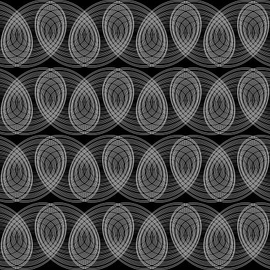 kesintisiz tek renkli geometrik desen tasarım