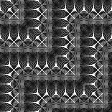 kesintisiz tek renkli dantel desen tasarım