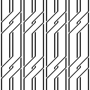 Sorunsuz tek renkli zikzak desen tasarım