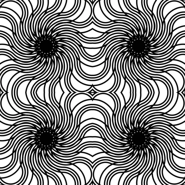 Дизайн бесшовного спирального крученого фона — стоковый вектор
