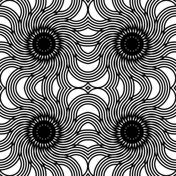 Design seamless spiral twisted backdrop — Stock Vector