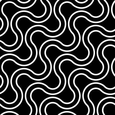 Sorunsuz tek renkli zikzak desen tasarım