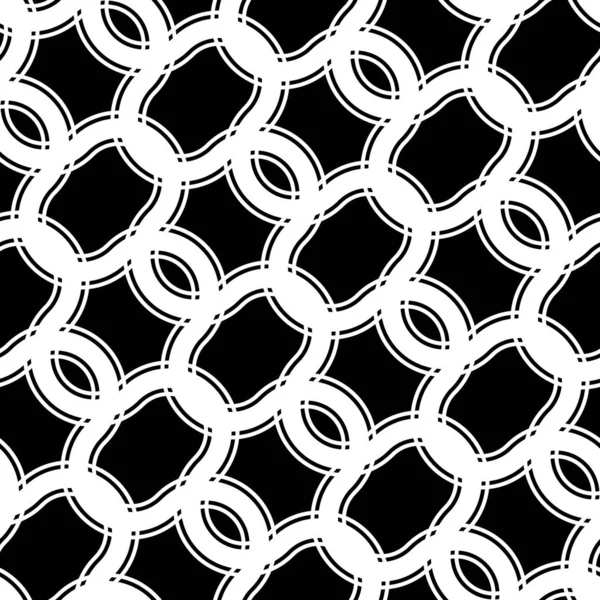 Design seamless monochrome grating pattern — Stock Vector