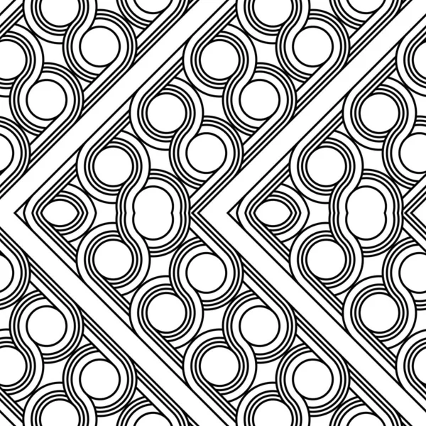 Ontwerp naadloze zigzag patroon — Stockvector