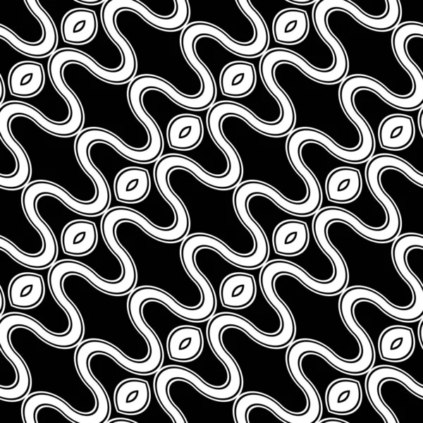 Design senza soluzione di continuità modello a zig-zag monocromatico — Vettoriale Stock