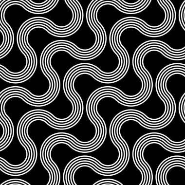 Sorunsuz tek renkli zikzak desen tasarım