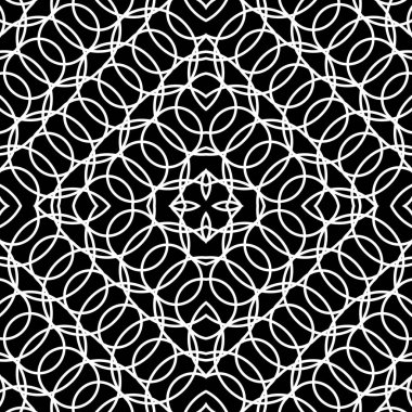 kesintisiz tek renkli geometrik desen tasarım