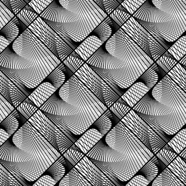 kesintisiz tek renkli dekoratif desen tasarım