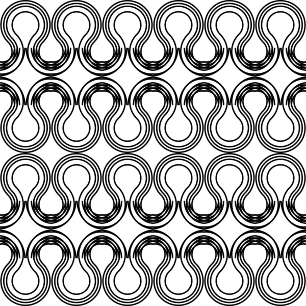 Modèle d'ondulation sans couture design — Image vectorielle