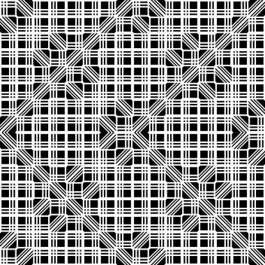 kesintisiz tek renkli geometrik desen tasarım