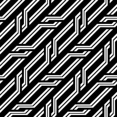 Sorunsuz tek renkli zikzak desen tasarım