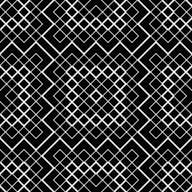 Tasarım Dikişsiz tek renkli geometrik desen. Soyut arka plan ızgara. Vektör sanat