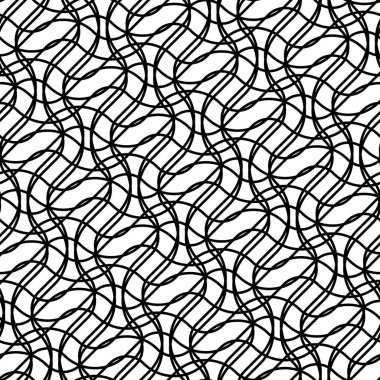 Kusursuz ızgara deseni tasarla. Soyut tek renkli sallayarak arka plan. Vektör sanatı