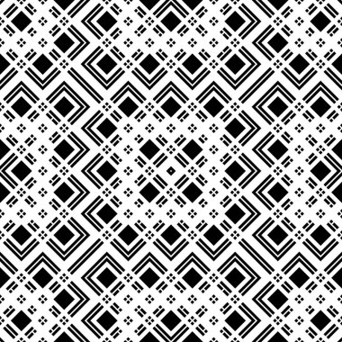 Tasarım Dikişsiz tek renkli geometrik desen. Soyut arka plan ızgara. Vektör sanat