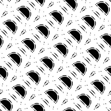 Kusursuz tek renkli ızgara deseni tasarla. Soyut iç içe geçmiş. Vektör sanatı