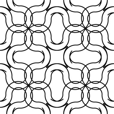 Tasarım sorunsuz tek renkli kılavuz deseni. Titreşimli görüntü arka plan. Vektör sanat