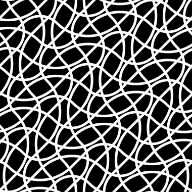 Kusursuz monokrom karışımlı desen tasarla. Soyut arkaplan. Vektör sanatı