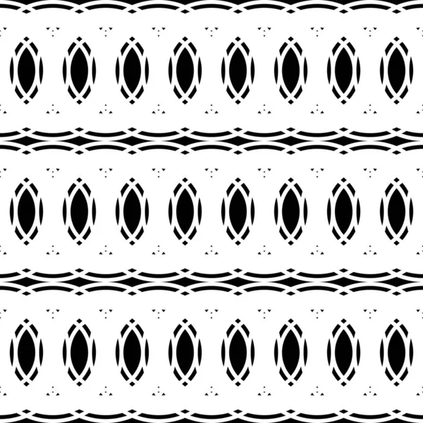 シームレスな格子パターンを設計します 抽象モノクローム背景 ベクトルアート — ストックベクタ