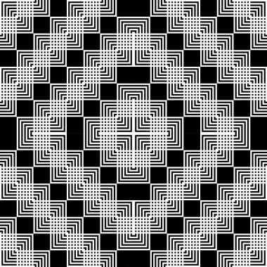 Tasarım Dikişsiz tek renkli geometrik desen. Soyut arka plan ızgara. Vektör sanat