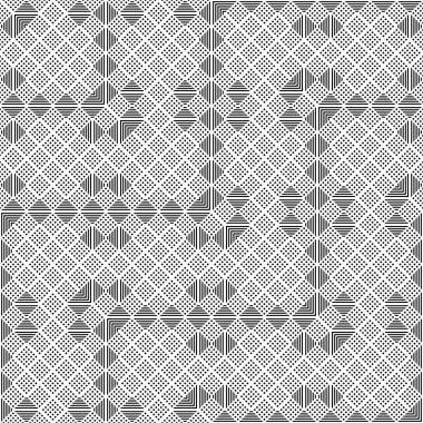 Tasarım Dikişsiz tek renkli geometrik desen. Soyut arka plan ızgara. Vektör sanat