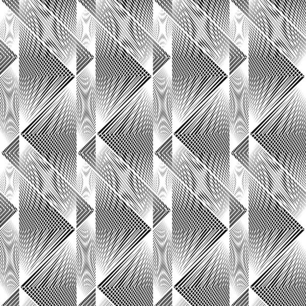 Σχεδιασμός Απρόσκοπτη Μονόχρωμη Γεωμετρικό Σχέδιο Αφηρημένα Φόντο Υφή Διανυσματική Τέχνη — Διανυσματικό Αρχείο