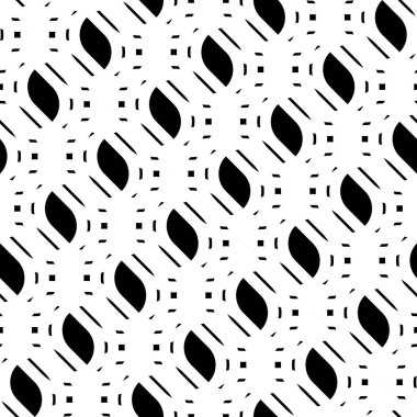 Kusursuz tek renkli ızgara deseni tasarla. Soyut iç içe geçmiş. Vektör sanatı