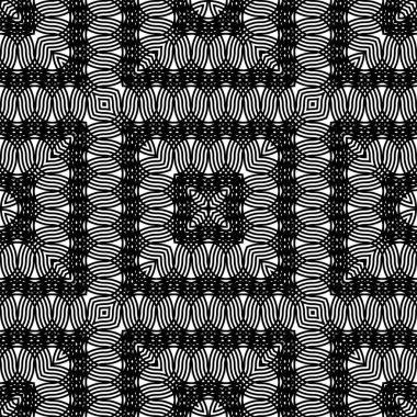 Kusursuz tek renkli ızgara deseni tasarla. Soyut çizgili arka plan. Vektör sanatı