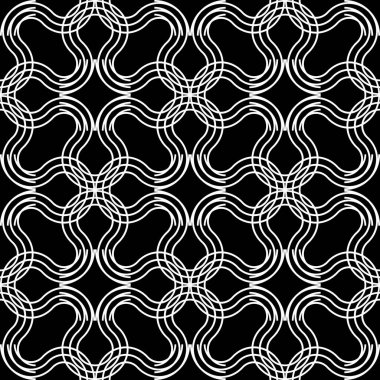 Tasarım sorunsuz tek renkli kılavuz deseni. Titreşimli görüntü arka plan. Vektör sanat