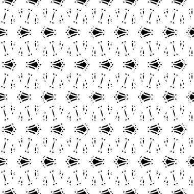 Kusursuz ızgara deseni tasarla. Soyut tek renkli arkaplan. Vektör sanatı