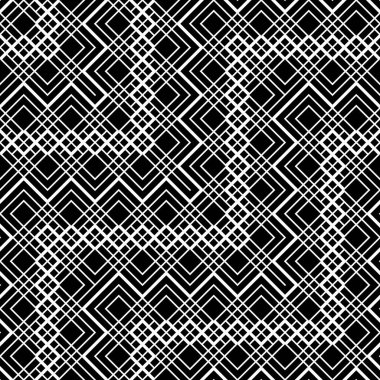 Tasarım sorunsuz tek renkli Kılavuz deseni. Zikzak arka plan. Vektör sanat