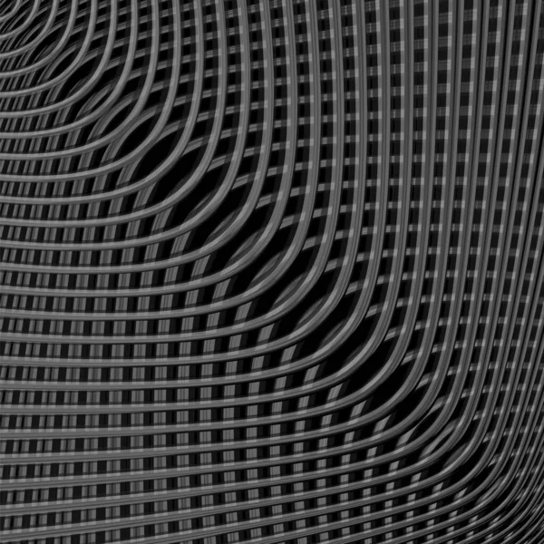 Design Monochrome Illusion Hintergrund Abstraktes Rasterstrukturiertes Hintergrundbild Vektorgrafik Illustration Eps10 — Stockvektor
